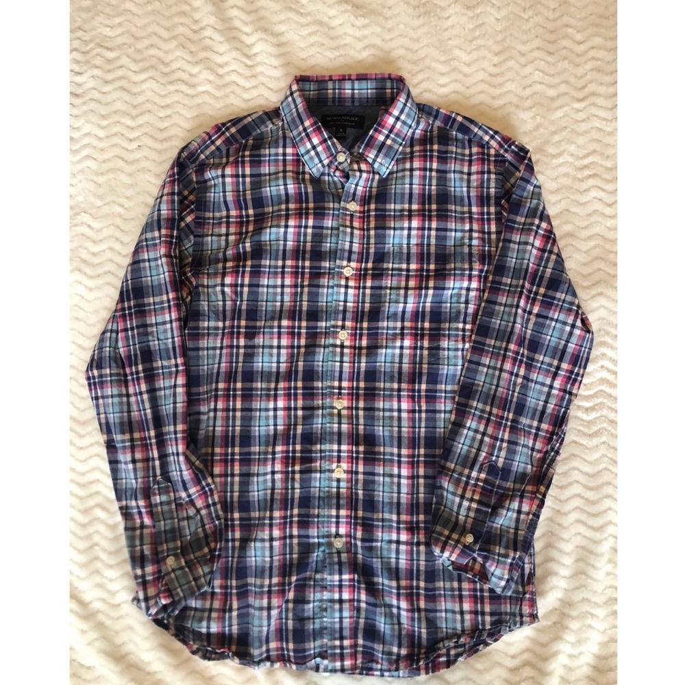 Banana Republic Soft wash standard fit dress shirt